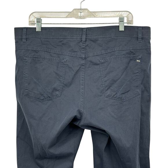 Brax Cooper Fancy Pants Blue Men SZ 35 x 32 Classic Modern Sleek Office Comfort - Picture 4 of 11